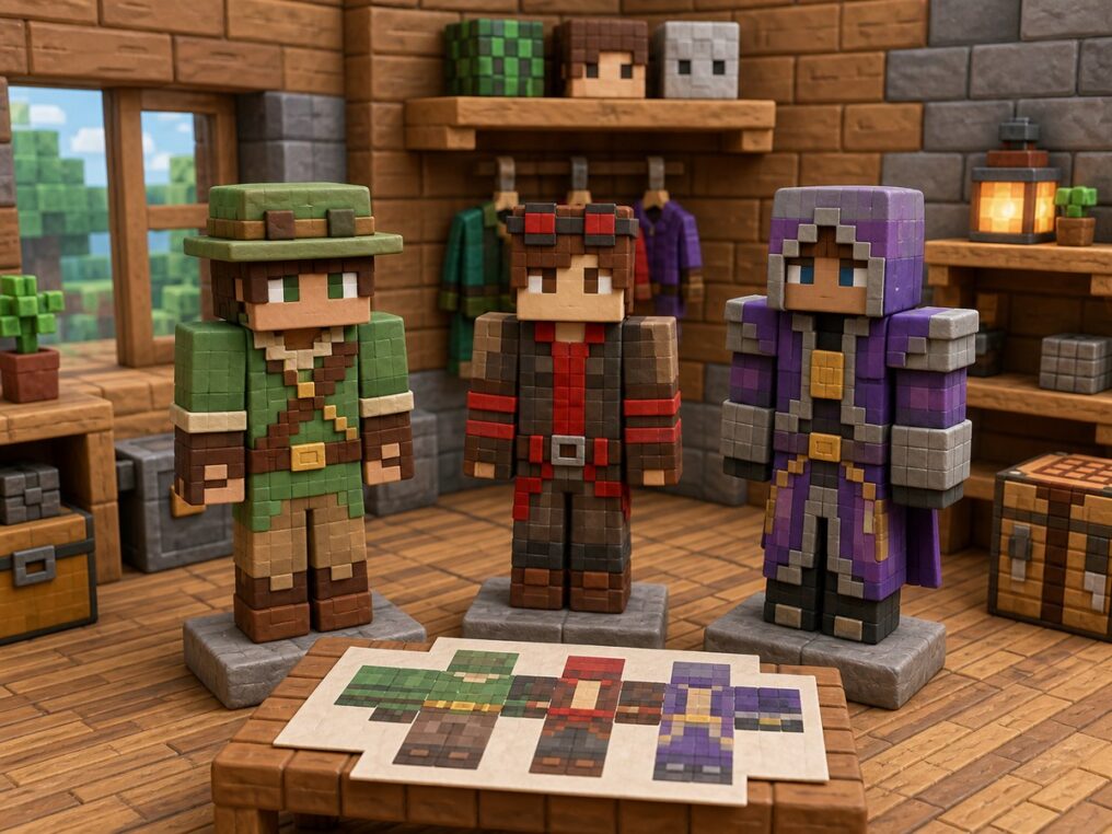 Подборка образов персонажа Minecraft