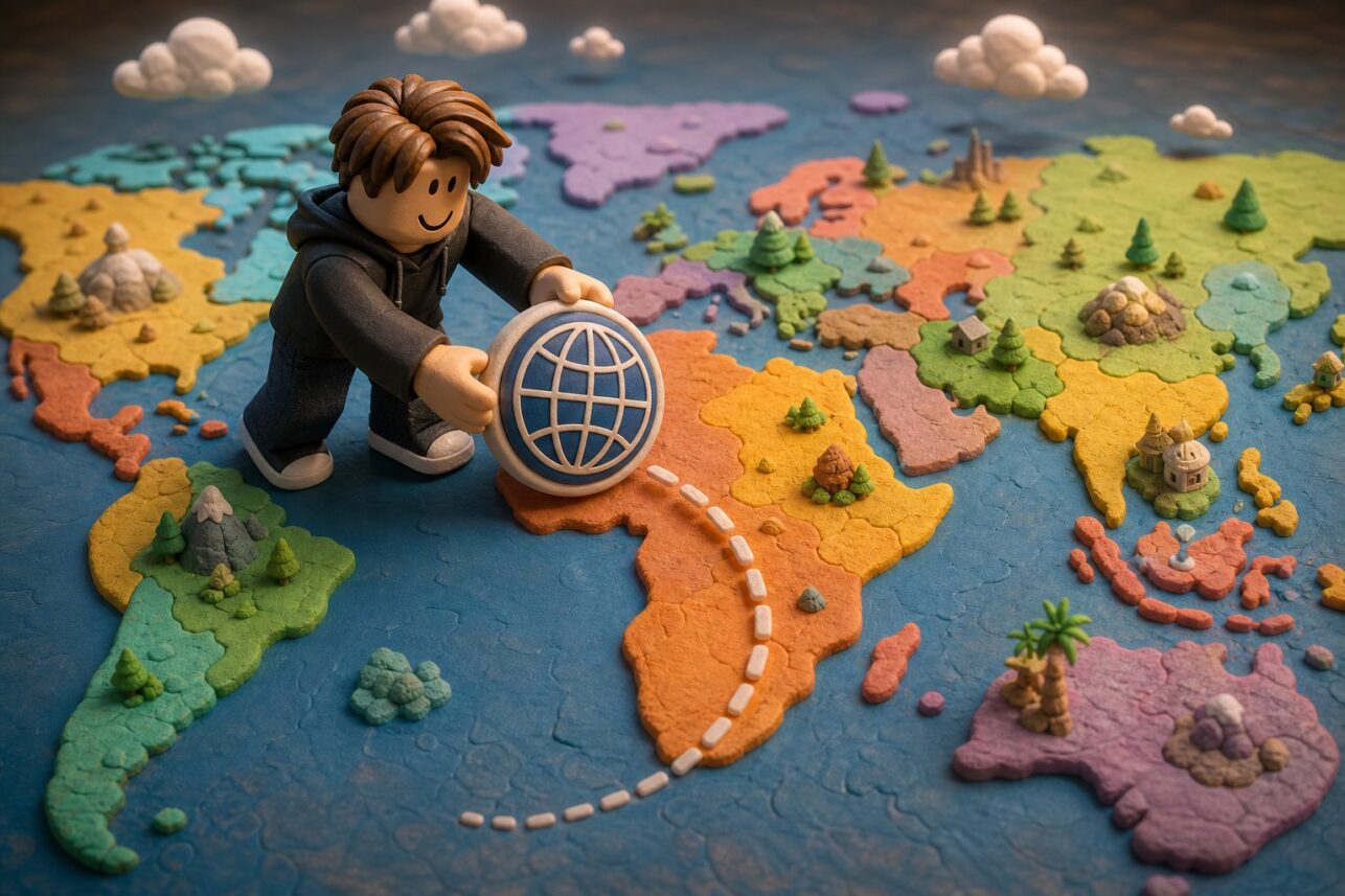 Как поменять регион в Роблоксе