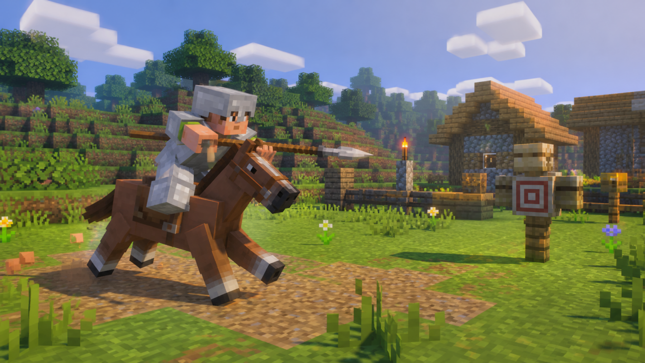 Копьё в Minecraft: как скрафтить и пользоваться