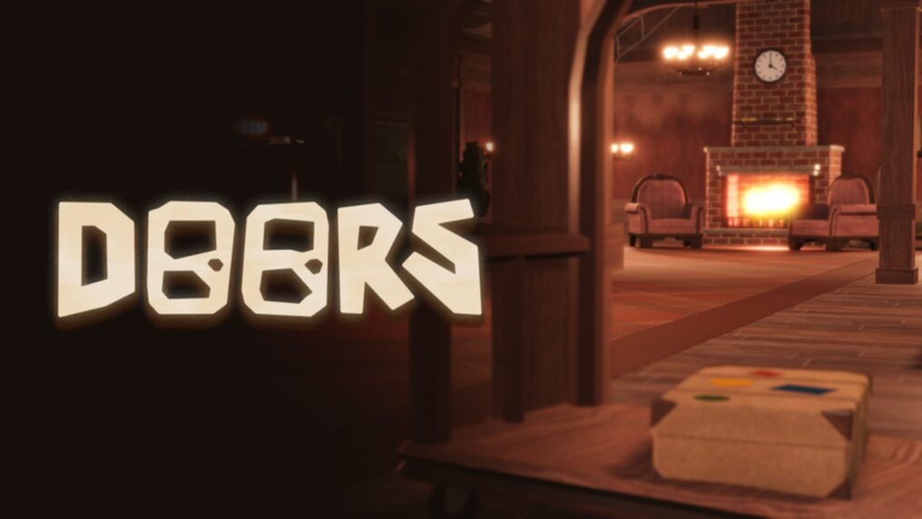 Освещённая комната Отеля DOORS Roblox