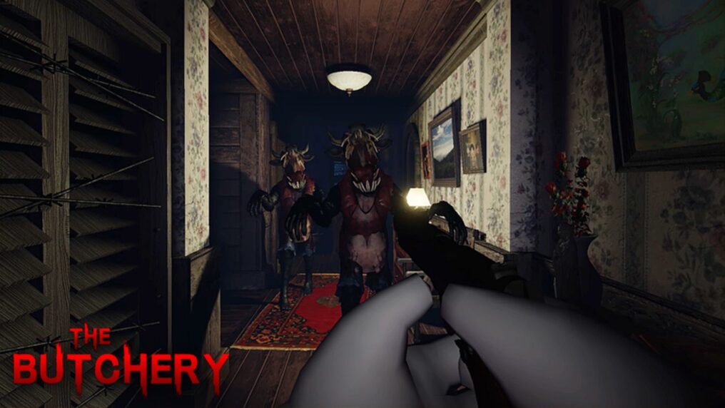 Монстры в коридоре The Butchery Roblox